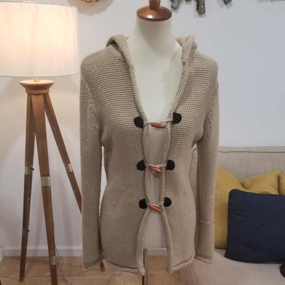 Cardigan Hooded sweater
